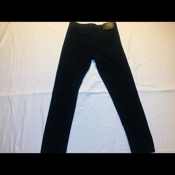 Men’s Black Slim Fit Jeans - Picture 4 of 4